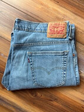 Levi’s 569 Loose Straight Jeans 36x34 Light Wash Baggy Fit